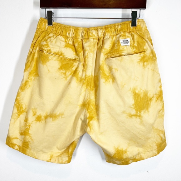 Katin Yellow Tie Dye Shorts - Picture 6 of 8